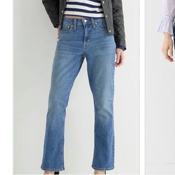 J. Crew 9” Billie Demi Boot Cut Jeans 27 - Picture 8 of 8